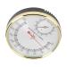 Indoor thermometer-hygrometer with metal dial for sauna rooms accurate temperature and humidity measurement