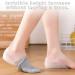 Height Increase Gel Heel Cups - Invisible Shoe Inserts & Arch Support Heel Pads for Comfort - Elevate 1.5CM - Buy Online on GoSupps.com