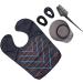 FRCOLOR 2-Piece Set Hair Dye Bowl Hair Dye Set DIY Salon Hair Dye Tools Splat Hair Bleaching Set Mixing Tools for Colouring Hair Set Hair Dryer Comb Tool Box Earth Colours - Buy Online on GoSupps.com