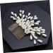 FRCOLOR Jeweled Hair Clips hair headdress hair combs for women Side Hair crystal hair hair barrettes for women crystal side pearl hair jewelry wedding Hair Side Comb Clip - Buy Online on GoSupps.com