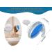 5 Pcs Loofah Back Scrubber with Exfoliating Gloves and Silicone Brush Set - Buy Online on GoSupps.com