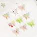 20Pcs 3D Colorful Butterflies Nails Jewelry DIY Nail Art Decals Nail Art Rhinestones Decorations DIY Resin Mold Accessories - Buy Online on GoSupps.com