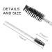 Limko Eyelash Mascara Brushes - 50PCS Black Disposable Wands for Makeup Application - Buy Online on GoSupps.com