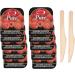 Raspberry Jam Pack - 30 Snack Savvy Delights: 30 Raspberry Jelly Cups - On-The-Go Portion Control Pack for Travelers & Meal Prep 30 Cups Total Confiture au fraise Comes with 2 wooden Knives and a one of a kind Sticker by PaLiSoL CREATiONS! Confiture a la  - Buy Online on GoSupps.com