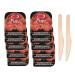 Raspberry Jam Pack - 30 Snack Savvy Delights: 30 Raspberry Jelly Cups - On-The-Go Portion Control Pack for Travelers & Meal Prep 30 Cups Total Confiture au fraise Comes with 2 wooden Knives and a one of a kind Sticker by PaLiSoL CREATiONS! Confiture a la 