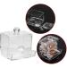 Practical Transparent Cotton Swab Box - Ideal Storage for Makeup Cosmetics & More | Durable & Stylish Holder - Buy Online on GoSupps.com