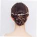 Angoily Bridal Wedding Comb Styling Comb Womens Hair Clips Accessories for Hair Bridal Hair Vines Hair Styling Accessories Hair Comb Blush Gold Hairpieces Zircon Soft Chain Bride Modeling - Buy Online on GoSupps.com