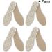 EXCEART 4 Pairs of Bamboo Charcoal Sports Insoles for Men Women - Size 44 | Breathable & Deodorizing Shoe Cushions - Buy Online on GoSupps.com