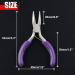 GOLD DEER 3 Inch Mini Long Nose Pliers for Jewelry Making and DIY Crafts - Buy Online on GoSupps.com