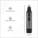 ToiletTree Water Resistant Steel Nose Trimmer with LED Light & Travel Case - Durable Heavy Duty Grooming Tool for Men | Shop Internationally - Buy Online on GoSupps.com