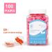 100 Pairs Slim Size Foam Ear Plugs for Small Ear Canals | 35dB SNR | Noise Canceling Earplugs for Women, Kids | Ideal for Sleeping, Snoring, Work, Studying, Pink - Buy Online on GoSupps.com