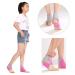 Qchomee 1 Pair Girls Boys Ankle Support Brace Compression Neoprene Ankle Strap Foot Wrap Protector for Strains Sprains Arthritis Ankle Tendon Pain Relief Exercises Basketball Ski Cycling Running Rose Pink EU 30-35 recommend Kids UK 1-2.5 - Buy Online on GoSupps.com