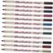 FOMIYES 24 Pcs Black Eye Shadow Brown Eyeshadow Colour Pencils Eyeliner Pen Set Wooden Pen Water Proof Miss 1 count (Pack of 1) As Shownx2pcs - Buy Online on GoSupps.com