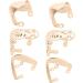 SHERCHPRY Heel Protector - 8 Pairs High Heel Toe Protection & Iron Metal Shoe Repair for Women - Buy Online on GoSupps.com