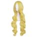 MapofBeauty 31/80cm Gold Long Curly Hair Anime Costume Wig | Fashion Wigs for Cosplay & Parties - International Shipping Available - Buy Online on GoSupps.com