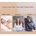 Buy Sleep Mask FSA & HSA Eligible Dual-Sided Warm & Cool Eye Mask Light Blocking Adjustable Ear Loops Gray for Men & Women | Shop Now - Buy Online on GoSupps.com