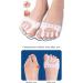Hammer Toe Gel Spacers for Men and Women - Relief for Overlapping Toes, Bunions - Ideal for Running and Yoga - Buy Online on GoSupps.com