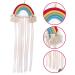 FDDU Rainbow Hair Clip Holder - Stylish Organizer for Girls | Hairpin Storage for Bedroom & Bathroom - Buy Online on GoSupps.com