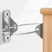 10 Pcs Furniture Anchors(2022 Upgraded), Baby Proofing, Anti-Tip Metal Baby Furniture Straps, Baby Safety Wall Anchor, for Cabinet, Wardrobe, Drawers, Dresser, Bookshelf(400lbs Tension)