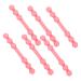 Gatuida 20 Stk masking hooks adjustable stand mask extension buckle earreme ear buckle mouth cable extension buckle hearing protection hook pebbles slippery face ear