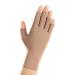 mediven Harmony 20-30 mmHg Seamless Lymphedema Compression Glove with ¾ Fingers II Sand