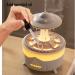 Mushroom Aromatherapy Essential Oils 350ML - Adjustable 7 LED Night Light for Relaxation & Sleep - Grey - Buy Online on GoSupps.com