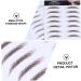 Housoutil 4pcs Eyebrow Stickers False Eyebrows Sticker Hair Water Transfer Eyebrow Sticker 6d Mold Modify 21x15cm Brown - Buy Online on GoSupps.com