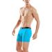 Athlio Men's Relaxed Stretch 6 Open-Fly Cool Dry Brief Mesh Underwear Trunk - Pack of 3 (Black/Blue/Sky, XL) - Buy Online on GoSupps.com