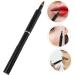 DRESSOOS Portable Lip Brush Lipstick Women Makeup Tools Makeup Brush Lip for Women Cosmetics Brush Lip Balm Applicator Lip Brush Wand Lip Applicators Aluminum Lip Gloss Brush Telescopic 13.40X0.90X0.90CM Black - Buy Online on GoSupps.com
