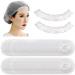 Disposable Shower Caps - 200pcs Hair Processing Clear Plastic Caps For Spa Home Use Hotel and Hair Salon Plastic Clear Elastic Bath Cap