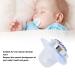 Luxurious Rhinestone Crown Baby Pacifier - Soft Silicone & Chain Clip for 6-18 Months - Blue M - Buy Online on GoSupps.com