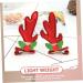 FOMIYES 8 Pairs Hair Jewels for Women Hair Claw Clips for Women Christmas Party Girls Barrettes Hair Barrettes Decor Antler Hair Barrette Child Gold Powder Cloth Antlers Hairpin - Buy Online on GoSupps.com