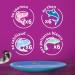 WHISKAS Cat Meals - 48 Fresh Sachets (Pack of 2 Packs 24x85g) - Favorite Fish (4 varieties) - Cat Pate - Buy Online on GoSupps.com