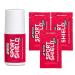 2Toms SportShield XTRA Soothing All-Day Anti Chafe Prevention Waterproof Protection from Thigh Chafing and Skin Irritation Combo Pack 1.5 Ounce Bottle & 3 Single-Use Towelettes