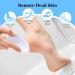 Egg Shape Foot Grinder Manual Callus Remover for Soft Velvety Feet Durable Pedicure Tool Ideal for Dead Skin Removal Eco-Friendly Foot Care Solution for Home Spa and Salon Use Portable and Safe - Buy Online on GoSupps.com