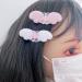 hgnxa Cute Bear Plush Angel Wing Hair Clip Sweet JK Girls Hairpins Barrettes Hair Accessories Aesthetics Hairgrip - Buy Online on GoSupps.com