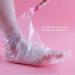 ZJchao Pack of 200 Large Disposable Clear Plastic Foot Spa Slippers Moisturizing and Softening Feet with Paraffin Wax - Buy Online on GoSupps.com