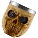 Unicoco Skull Shaky - Stylish Stainless Steel Shaving Bowl & Soap Dish for Ultimate Wet Shave Experience - Buy Online on GoSupps.com