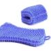 Silicone Dish Sponge 4 Pieces Multipurpose Antibacterial Kitchen Silicone Scrubber Silicone Dish Washing and Dirt Cleaning Sponge for Pot Pan Dish Bowl Fruit Vegetable - Buy Online on GoSupps.com