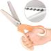 JISTL 9.3 Pinking Shears - Zig Zag Fabric Craft Scissors (Orange) - Buy Online on GoSupps.com