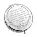 KUIYAI Sponsor Gift Sponsor Pocket Mirror Sponsor Thank You Gift Thank You For Being Mine Compact Mirror For Women (sponsor mirrorUK)