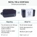 ZEUS Everyday Beard Care Kit - Natural Beard Wash Refined Beard Oil & Moisturizing Balm - Sandalwood Scent with Travel Dopp Bag - MADE IN USA - Buy Online on GoSupps.com