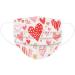 10/50PCS Valentines Day Disposable_Face_Masks Floral Designs for Adults 3 Layer Covers with Nose Wire for Women Men 007-50PCS - Buy Online on GoSupps.com