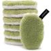 waschies Reusable Make-Up Removal Pads - Set of 7, Hypoallergenic & Skin-Friendly, Deep Cleansing with Water, Super Soft Nature Edition - Green - Buy Online on GoSupps.com