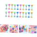 Bestonzon 120 PTH Mini Sand Clock - Miniature Hourglass Countdown Timer for Kitchen Office & School - 6 Colorful Pieces (6.7x2.8cm) - Buy Online on GoSupps.com