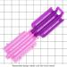 budiniao 1 Bag ABS Women Hair Curler Portable Replacement Solid Color Home Salon Hairstyling Curlers Curling Tool Accessories - Buy Online on GoSupps.com