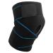 Compression Knee Brace by Fitnus – Sports Sleeve for Support, Weightlifting, Running, Arthritis, and more! Designed for Pain Relief in Men & Women (1 Pack)