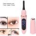 Shop Heated Eyelash Curler - USB Rechargeable 2 Temp Settings Fast Heating Built-in Comb - Perfect for Flawless Lashes - Buy Online on GoSupps.com