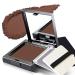 Instantly Hairline Shadow - Hairline Powder - Quick Cover Grey Hair in Hair Regrowth Treatments - Windproof Sweatproof Hair Touch-Up for Root Concealer - Long Lasting with Mirror & Puff (Light brown)