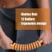 Premium Wood Fascia Roller & Massage Tools | Coffee Massage Roller Gold-Daums Rings for Relaxation & GUA SHA - Perfect Gift for Muscle Recovery - Buy Online on GoSupps.com